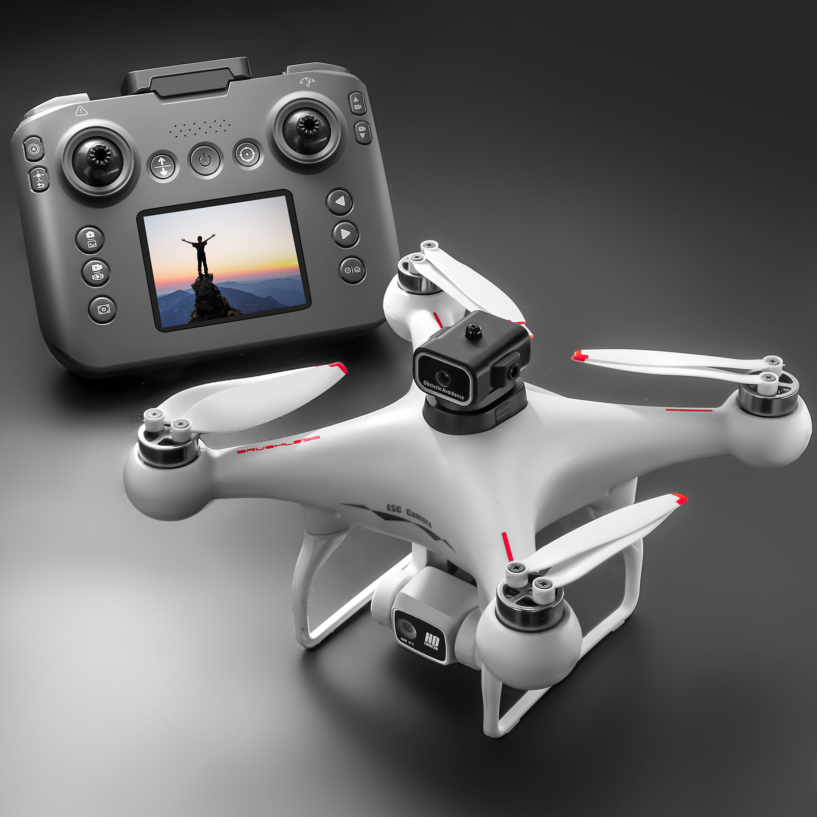 طائرة بدون طيار ZNLYRION S116  - مراجعة Drone Gimbal Brushless وسعره