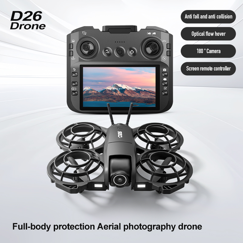 طائرة بدون طيار D26 بدقة 4K لل - مراجعة Drone Gimbal Brushless وسعره