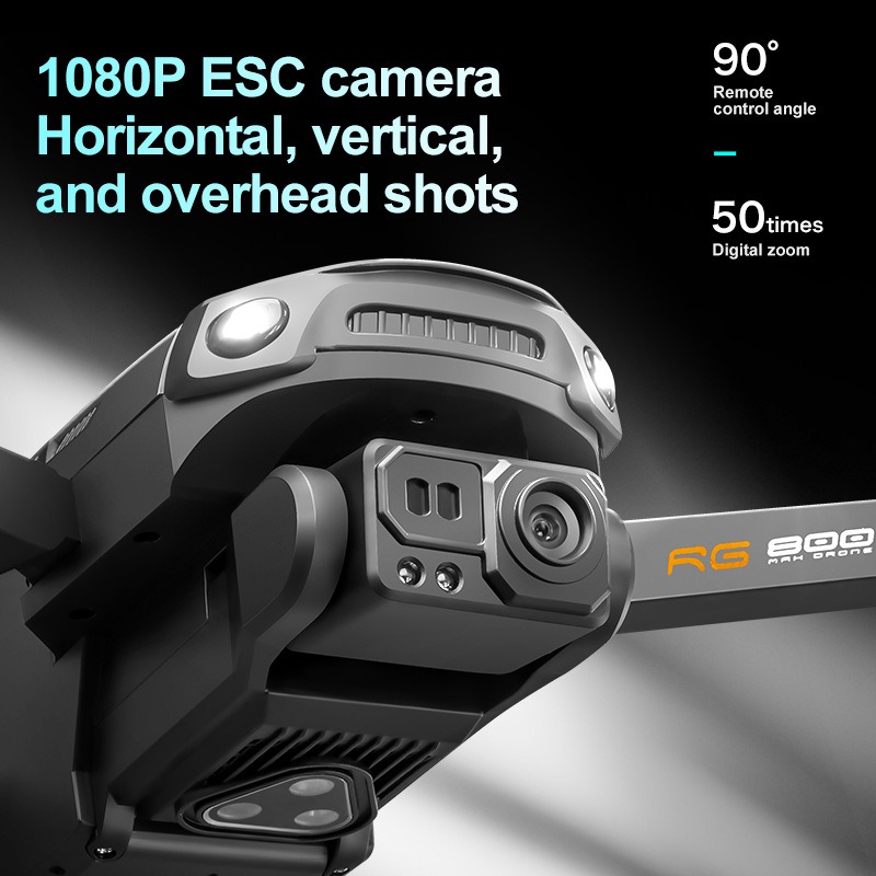 طائرة بدون طيار RG800 MAX جديد - مراجعة Drone Gimbal Brushless وسعره