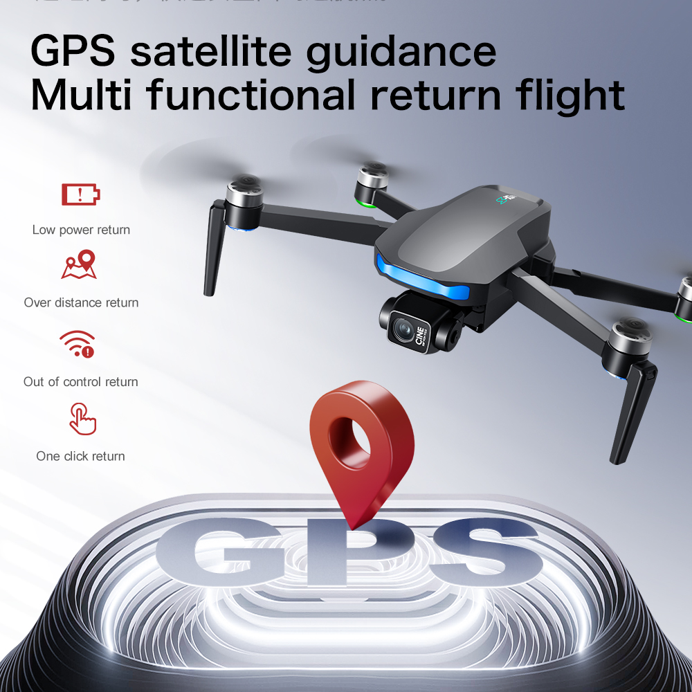 طائرة بدون طيار جديدة S-X1 MAX - مراجعة Drone Gimbal Brushless وسعره