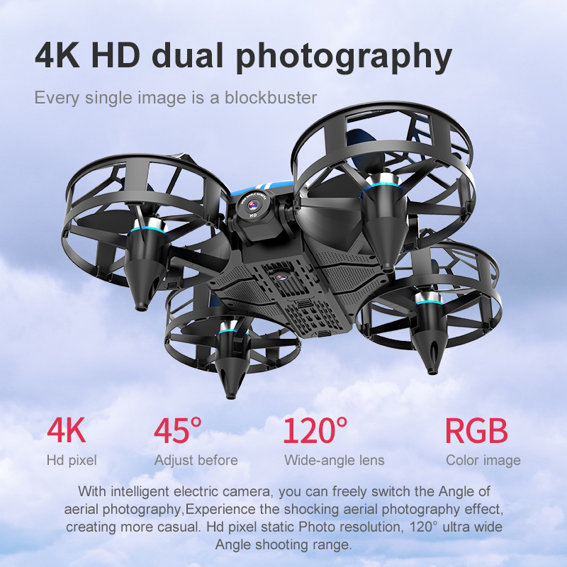 طائرة بدون طيار صغيرة جديدة 81 - مراجعة Drone Gimbal Brushless وسعره