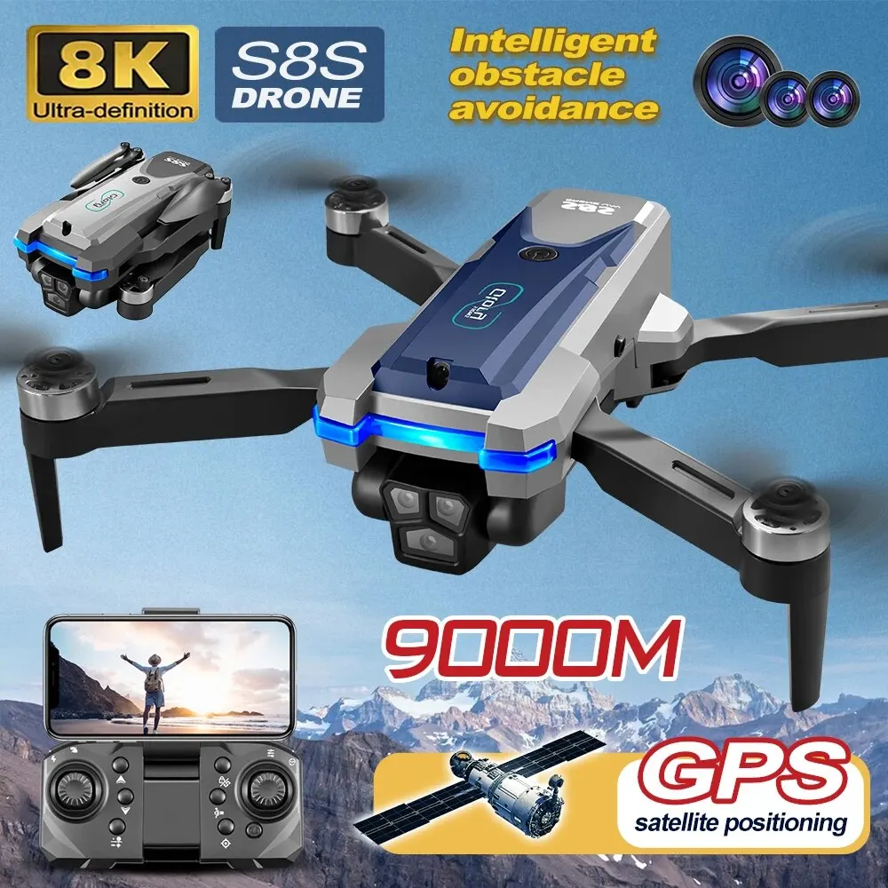 طائرة بدون طيار بنظام تحديد ال - مراجعة Drone Gimbal Brushless وسعره