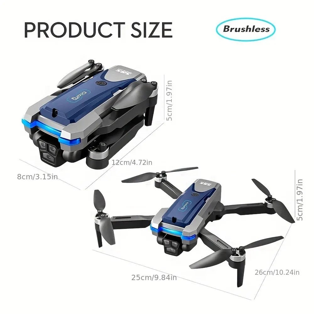 طائرة بدون طيار بنظام تحديد ال - مراجعة Drone Gimbal Brushless وسعره