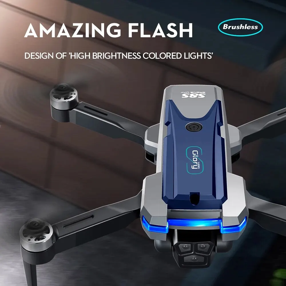 طائرة بدون طيار بنظام تحديد ال - مراجعة Drone Gimbal Brushless وسعره